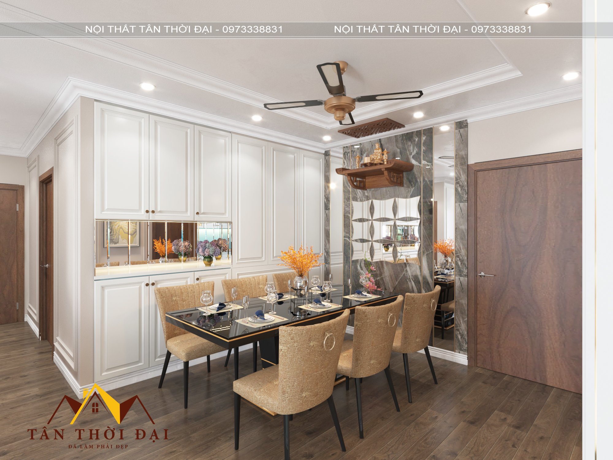 Đơn vị thiết kế thi công nội thất Bắc Giang trọn gói uy tín