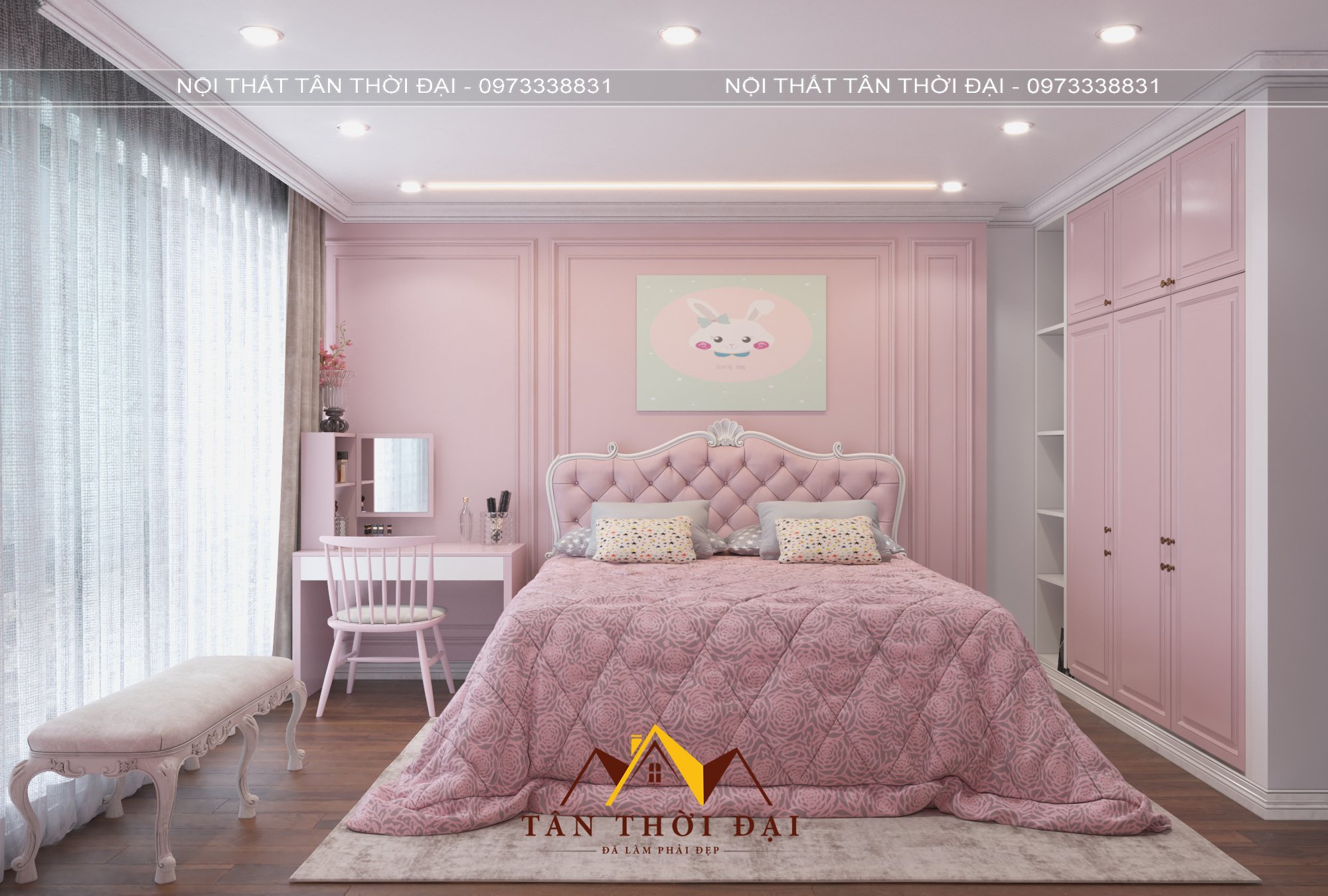 5+ thiết kế nội thất phòng ngủ đẹp sáng tạo tại Bắc Giang