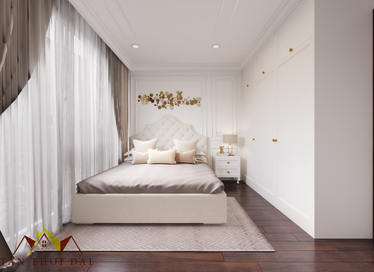 Top 1 đơn vị thi công nội thất phòng ngủ UY TÍN hiện nay tại Bắc Giang