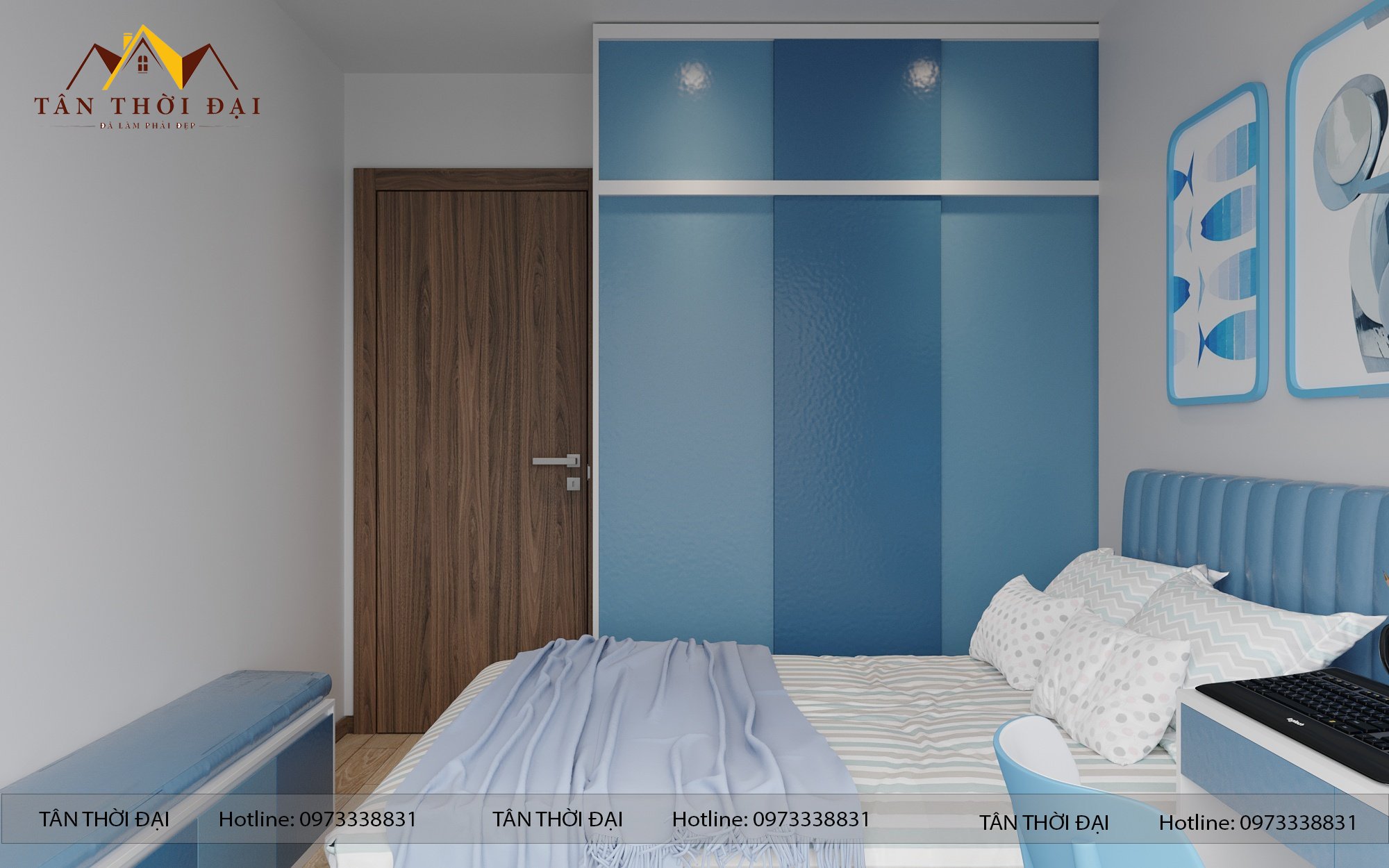 Tân Thời Đại - Top 1 đơn vị thi công nội thất phòng ngủ UY TÍN hiện nay tại Bắc Giang