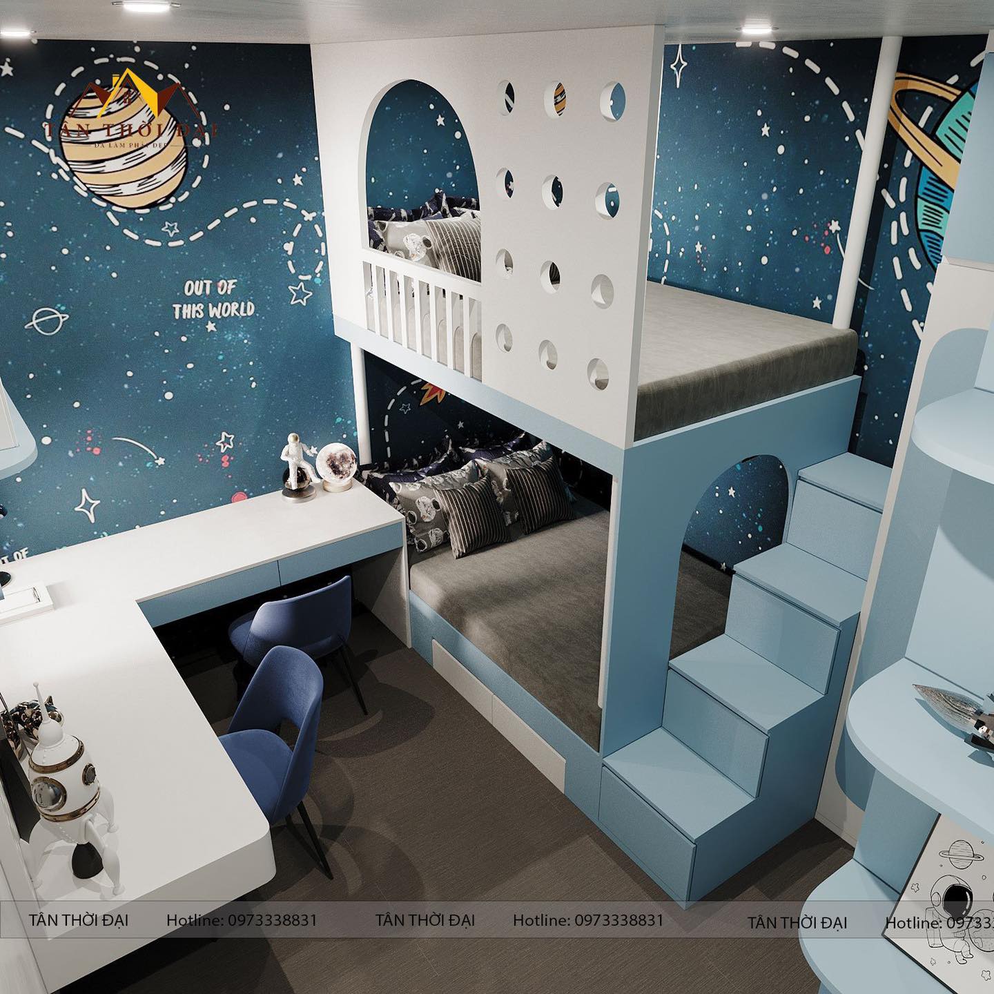 nội thất phòng ngủ chung cư tại Bắc Giang